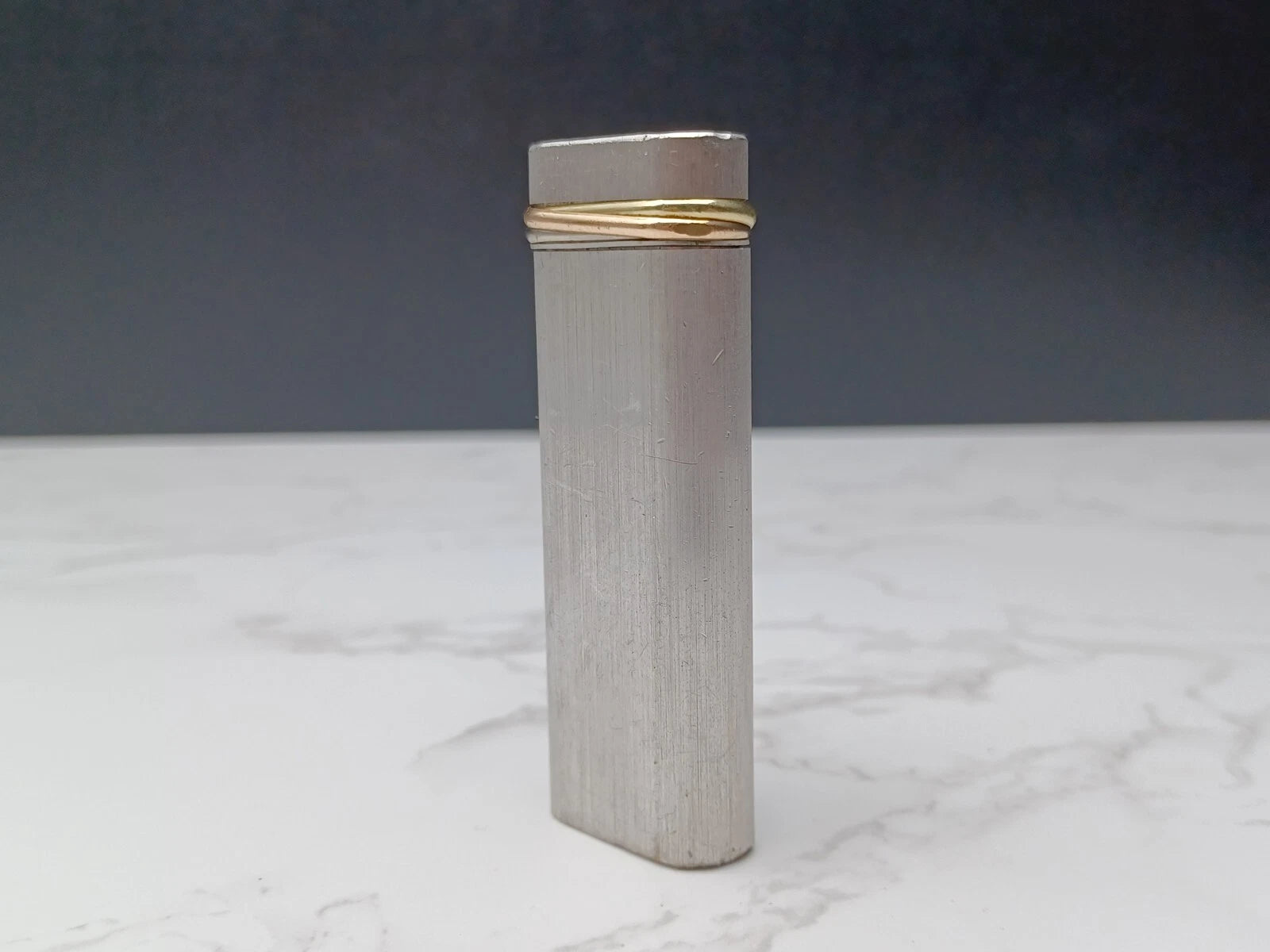 Briquet Cartier Trinity Plaqué Argent – Occasion