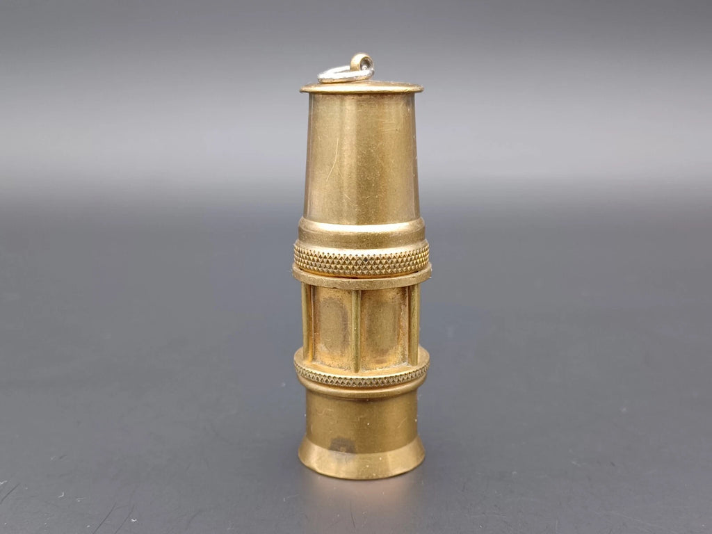 Rare & Antique Brass Petrol Lighter - WW2 - Trench art lighter - AF17-1609