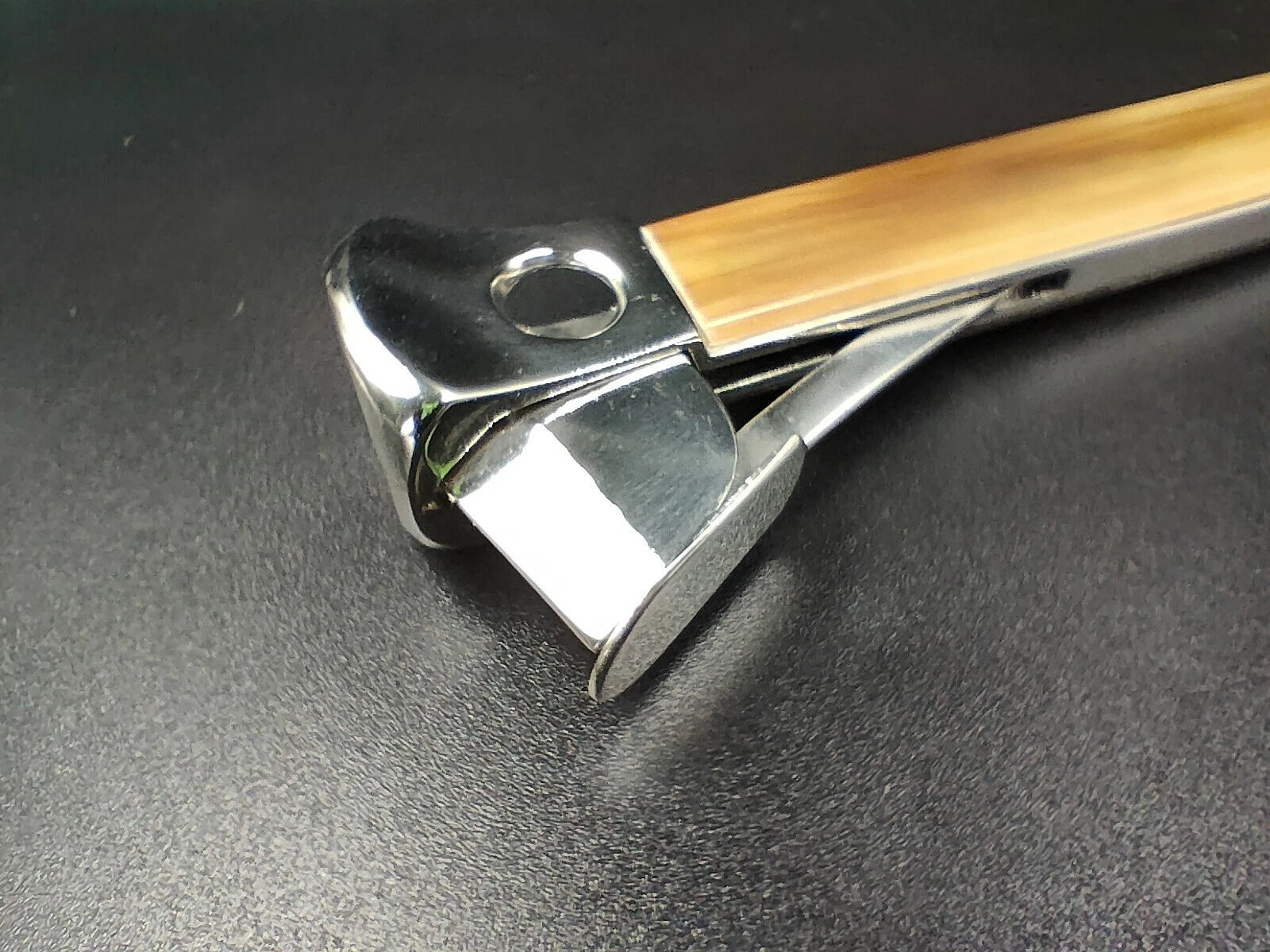 Schöner SOLINGEN "Donatus" DBGM - Zigarrenschneider - braunes Bakelit - 0647CO AM12