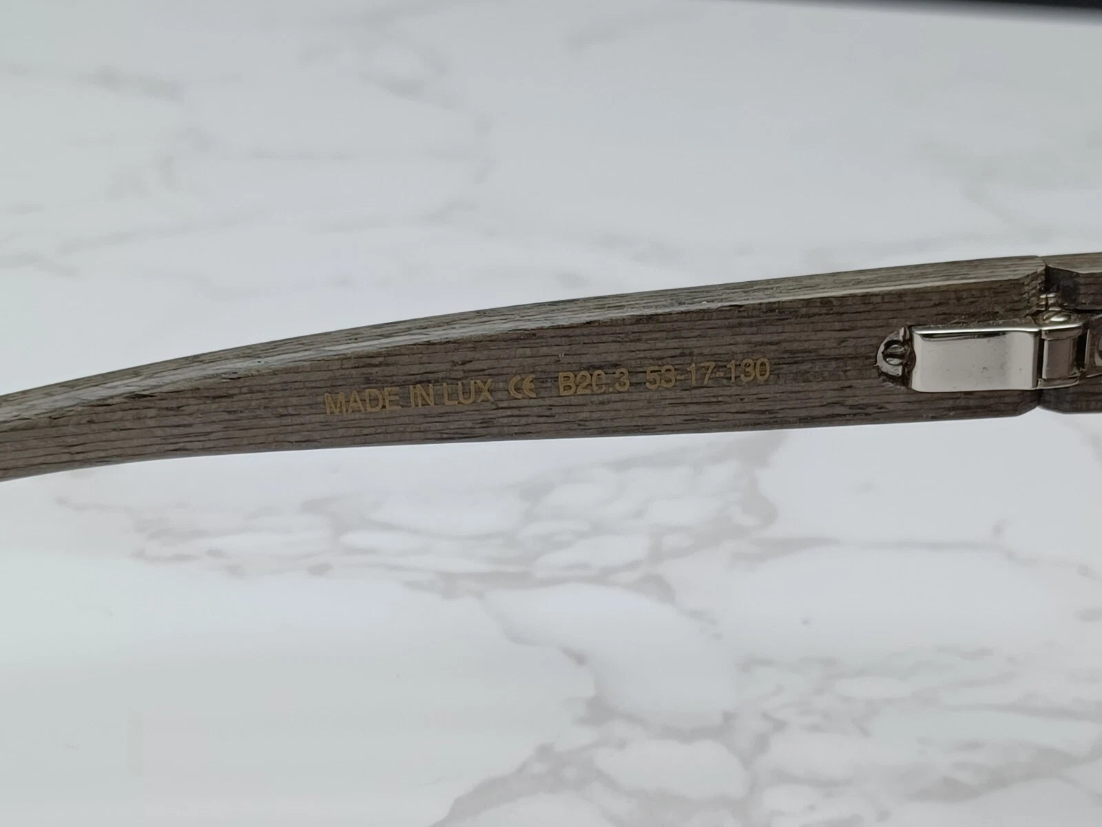 NEW OLD STOCK - NICE - GOLD & WOOD - B20.3 - 53/17 - 130 - CA-1622