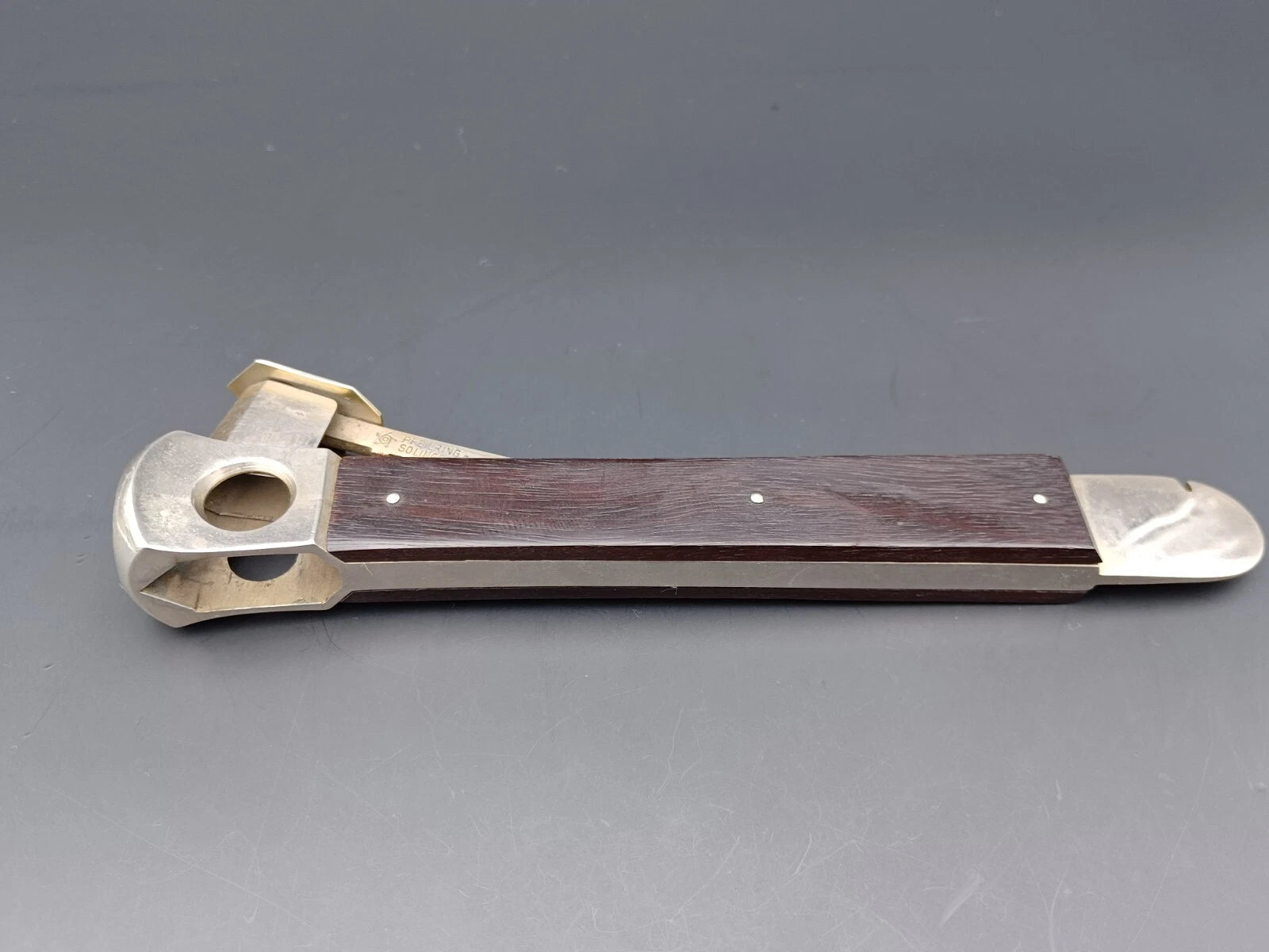 Vintage Solingen Zigarrenschneider - Holz - Hergestellt in Deutschland - AS02-719