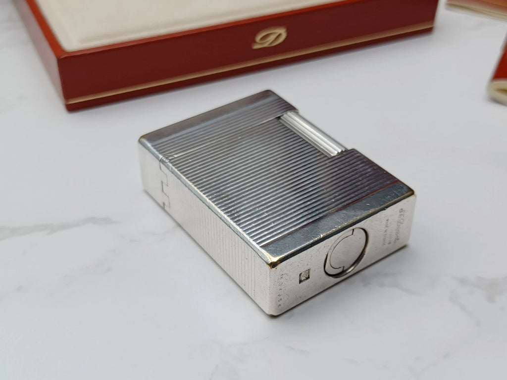 Komplettset S.T. DUPONT L1 BR - Line 1 BR - Versilbert - 1816AD14