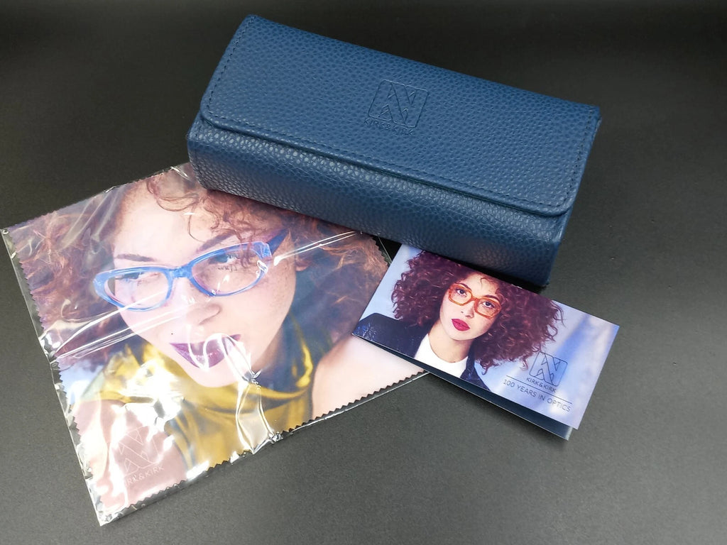 Schöne KIRK & KIRK „Jenny“ rote Sonnenbrille – Mit Etui – Neuwertig aus altem Lagerbestand – OVP